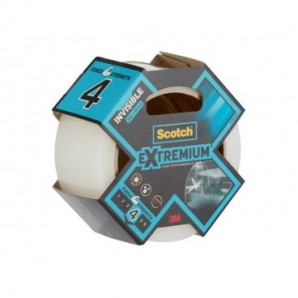 Nastro adesivo extra resistente Scotch® Extremium Invisible 48 mm x 20
