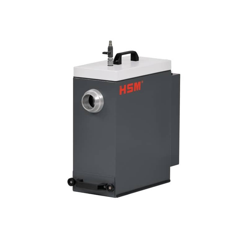 Depolverizzatore HSM DE 1-8 per ProfilPack P425 max 1 L grigio chiaro/ferro - 2412111