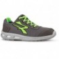 Scarpe antinfortunistiche in pelle Airnet Summer S1P U-Power grigio-verde