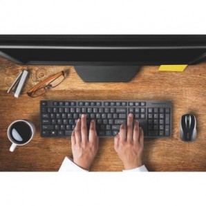 Tastiera e mouse Pro Fit® a basso profilo Kensington Nero