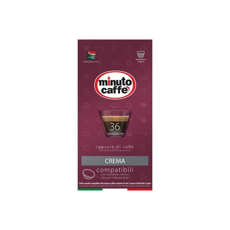 Caffè in capsule compatibili A Modo Mio Minuto caffè Espresso love4