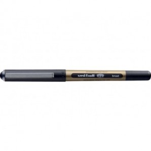 Penna Roller inchiostro liquido Uni-Ball Eye punta media 1 mm nero M UB150 10 N