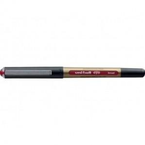 Penna Roller inchiostro liquido Uni-Ball Eye punta media 1 mm rosso M UB150 10 R