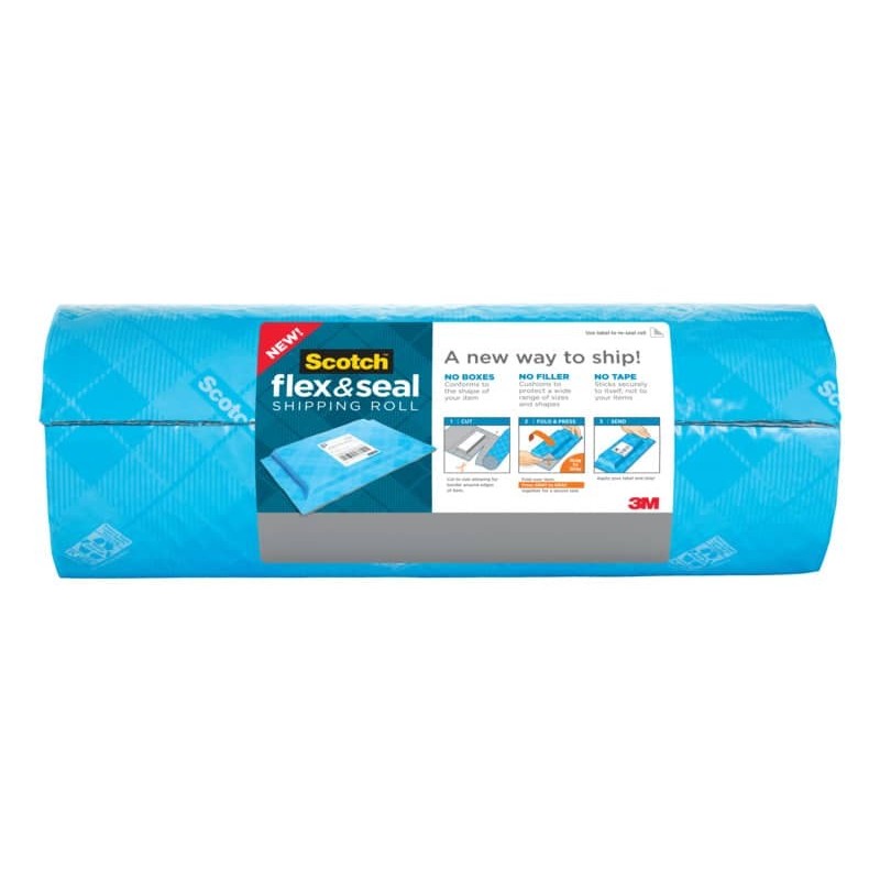 Rotolo per spedizioni Scotch Flex & Seal 38,1 cm x 6 mt blu FS-1520