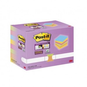 Foglietti riposizionabili Post-it® Super Sticky Color Notes 47,6x47,6 mm