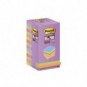 Foglietti riposizionabili Post-it® Super Sticky Color Notes 76x76 mm
