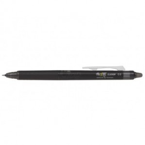 Penna a sfera a scatto Pilot Frixion Point Clicker Synergy tip 0,5 mm nero