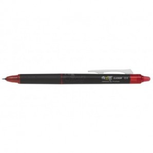 Penna a sfera a scatto Pilot Frixion Point Clicker Synergy tip 0,5 mm rosso