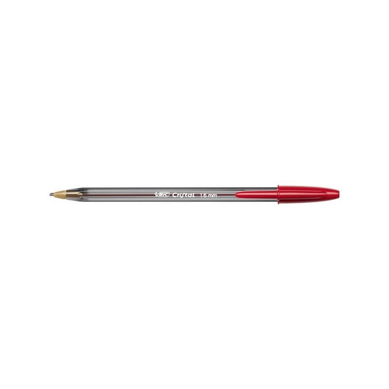 Penna a sfera BIC Cristal® Large 1,6 mm rosso