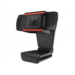 Webcam Mediacom M350 HD 720P nero - risoluzione 1280x720 px - USB 2.0