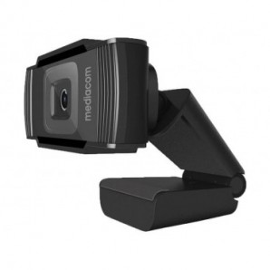 EC - Webcam Mediacom M450 Full HD nero - risoluzione 1920x1080 px -USB 2.0