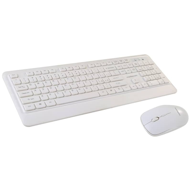 Set mouse e tastiera Mediacom Wireless Combo NX971 con tecnologia ottica 2.4
