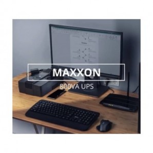 Gruppo di continuità (UPS) MAXXON POWERSTRIP 800VA Trust 3 prese a