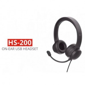 Cuffie on-ear Trust HS-200 USB 2.0 nero - cavo 1,8 m