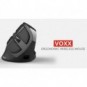 Mouse ergonomico verticale wireless Trust VOXX ricaricabile - ricevitore USB A 2.0 con display - nero 23731