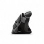 Mouse ergonomico verticale wireless Trust VOXX ricaricabile - ricevitore USB A 2.0 con display - nero 23731