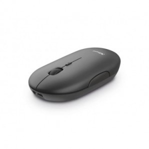 Mouse ultrasottile wireless ricaricabile Trust Puck h. 2,7 cm - ricevitore USB A