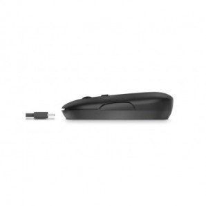 Mouse ultrasottile wireless ricaricabile Trust Puck h. 2,7 cm - ricevitore USB A