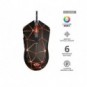 Mouse gaming illuminato Trust GXT133 LOCX nero con luci LED a 4 colori 22988