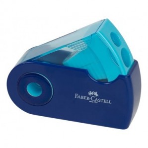 Temperamatite ergonomico Faber-Castel Mini Sleeve 1 foro - colori assortiti