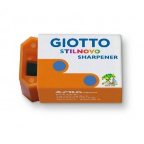 Temperamatite Giotto Stilnovo Sharpener 1 foro - colori assortiti fluo