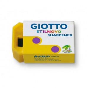 Temperamatite Giotto Stilnovo Sharpener 1 foro - colori assortiti fluo