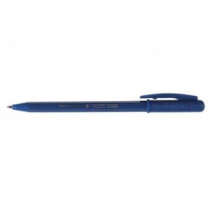 Penne a sfera Tratto 1Uno Green Plastic punta 1 mm - tratto 0,5 mm - blu -