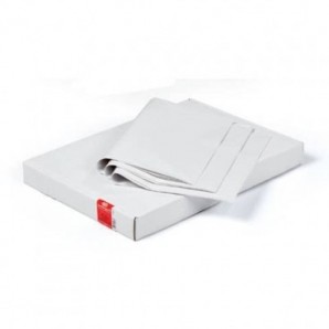 Scatola di carta velina piegata Rex-Sadoch 100x140 mm 21 g/m² - bianco Conf. 100 pezzi piegati 50x35 cm - KVS21