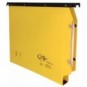 Cartelle sospese orizzontali per armadi Joker interasse 33 cm - fondo a U 3 cm - giallo - confezione 25 pezzi