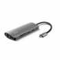 Adattatore USB C Trust DALYX 7 7-in-1 HDMI - 2xUSB-A -USB-C - Ethernet - Micro SD - SD card - alluminio - 23775