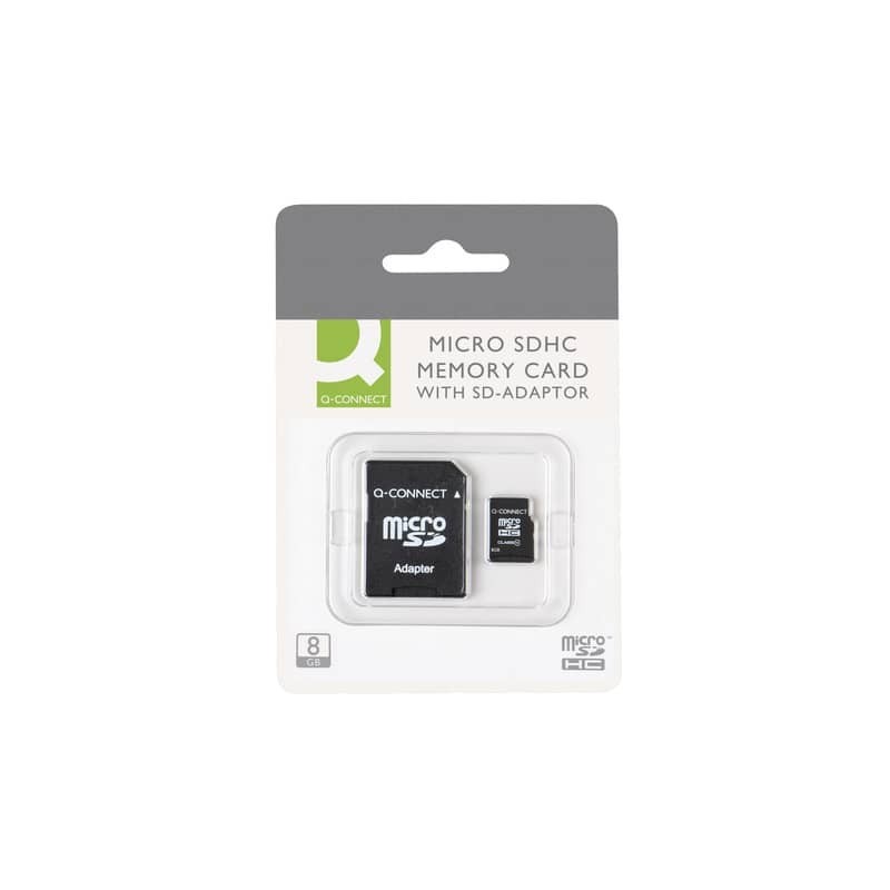 Scheda di memoria Q-Connect Micro SDHC 8 GB KF16011