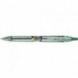 Penna a sfera a scatto Pilot ecoball B2P ricaricabile - punta 1 mm - inchiostro a base d'olio - verde - 040179
