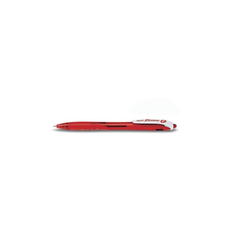 Penna a sfera ecologica Pilot Rexgrip Begreen - 0,7 mm - Tratto F - rosso - 040017