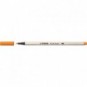 Pennarello Stabilo Pen 68 brush - punta a pennello - M 1 mm arancio 568/54