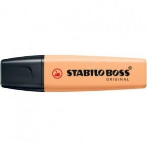 Evidenziatore Stabilo Boss Original Pastel 2-5 mm - arancione papaya 70/125