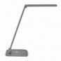 Lampada a LED da scrivania Maul MAULstella colour vario - con dimmer - Qi e USB- antracite - Z800053