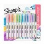 Pennarelli creativi Sharpie S-Note - punta a scalpello flessibile - assortiti confezione da 12 pezzi - 2138233