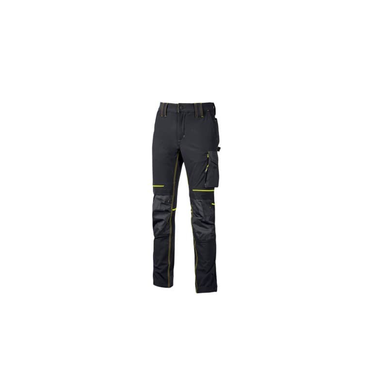 Pantalone da lavoro U-Power ATOM Black Carbon - taglia XL PE145BC-XL