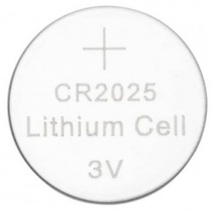Batterie al litio a bottone 3V Q-Connect CR2025 Conf. 4 pezzi - KF14559