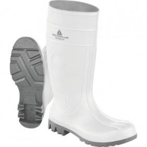 Stivali di sicurezza in PVC Delta Plus ORGANO S4 bianco-grigio - misura 40 - ORGANS4BC40