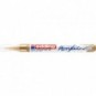 Marcatore acrilico Edding 5300 - punta tonda 1-2 mm tratto fine - oro-prezioso - 4-5300924