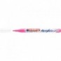 Marcatore acrilico Edding 5300 - punta tonda 1-2 mm tratto fine - rosa fluo - 4-5300069