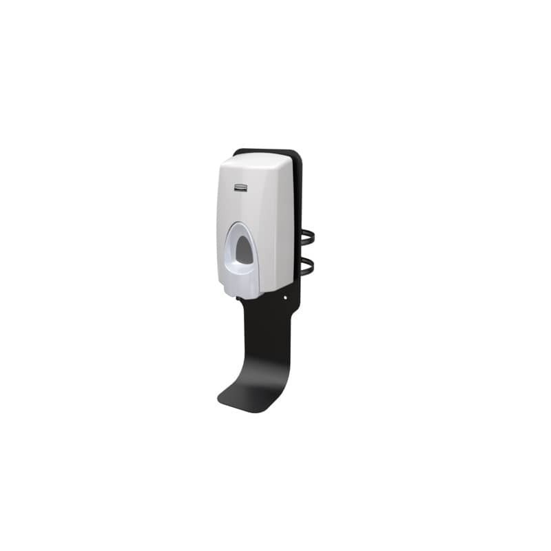 Staffa per tubolare per montaggio Dispenser (Dispenser escluso) Rubbermaid nero - 2143454