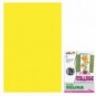 Carta velina 50x76 cm - busta 24 fogli - 20 g/m² Deco giallo 05311