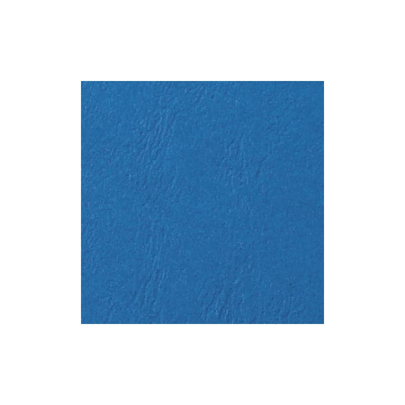 Copertine per rilegatura GBC Leathergrain in cartoncino goffrato A4 blu - conf. 100 pezzi - CE040020