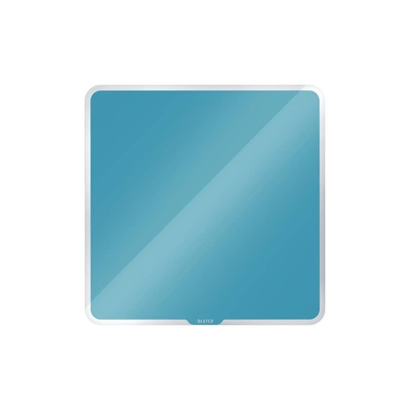Lavagna magnetica in vetro Leitz Cosy - 450x450mm - blu calmo 70440061
