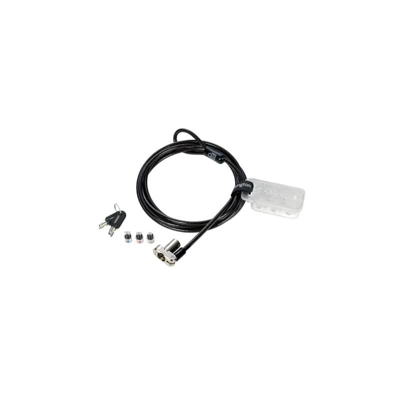 Lucchetto per laptop con chiave 3 in 1 - con cavo 1,8 m Kensington nero K62318WW