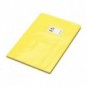 Copriquaderno con etichetta - Coprimaxi Beat A4 in PVC laccato spessore 180 ?m CoLibrì giallo - PF02020107