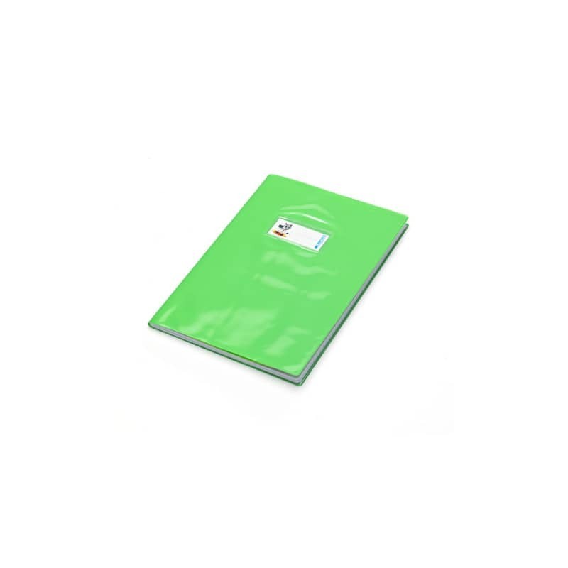 Copriquaderno con etichetta - Coprimaxi Beat A4 in PVC laccato spessore 180 ?m CoLibrì verde chiaro - PF02020114