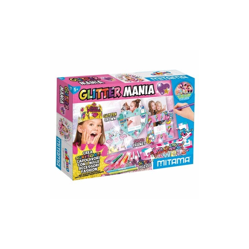 Glitter Mania Mitama pennarelli + accessori - colori assortiti 62528